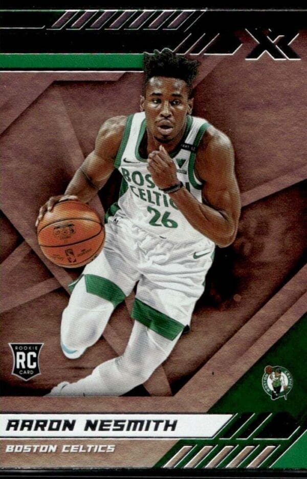 2020 Panini Chronicles XR Boston Celtics #296 Aaron Nesmith RC Rookie