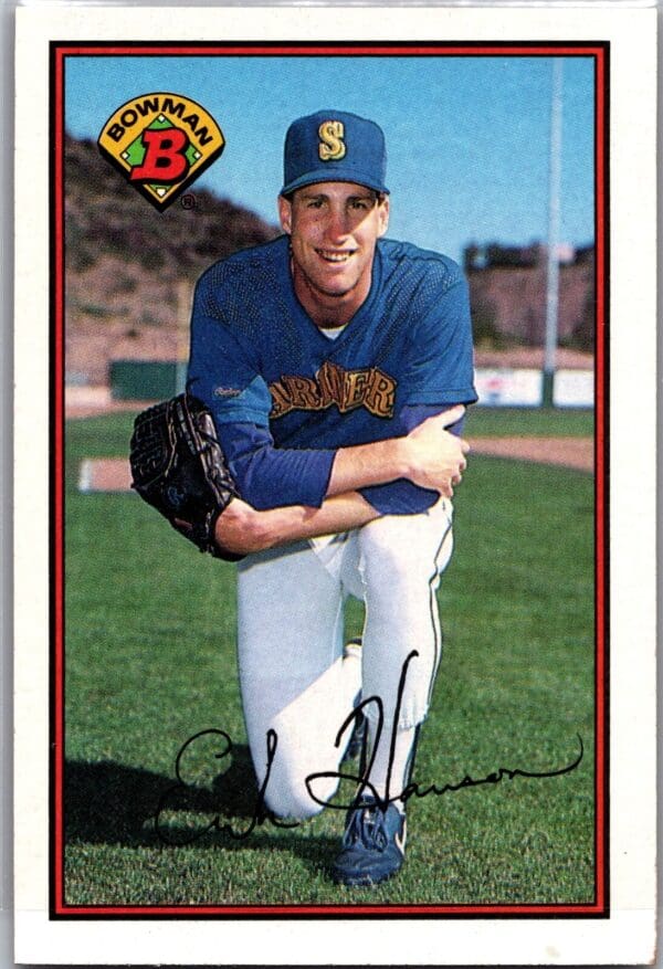1989 Bowman Seattle Mariners #206 Erik Hanson