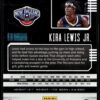 2020 Panini Playbook New Orleans Pelicans #195 Kira Lewis Jr. RC Rookie