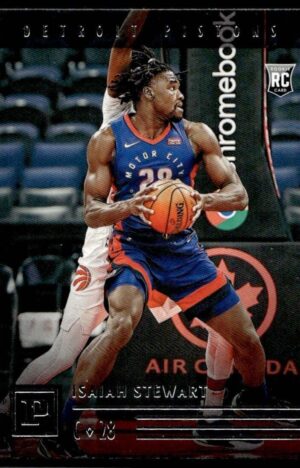 2020 Panini Chronicles Detroit Pistons #119 Isaiah Stewart RC Rookie