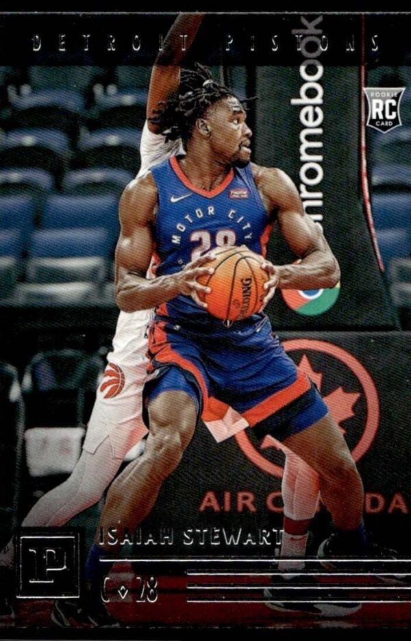 2020 Panini Chronicles Detroit Pistons #119 Isaiah Stewart RC Rookie
