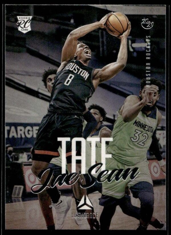 2020 Panini Chronicles Luminance Houston Rockets #139 Jae'Sean Tate RC Rookie