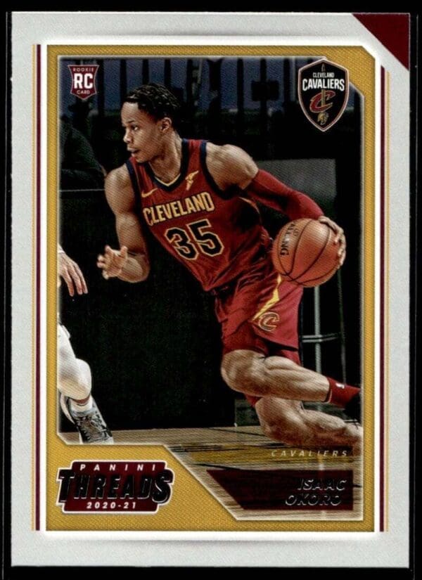 2020 Panini Chronicles Threads Cleveland Cavaliers #89 Isaac Okoro RC Rookie