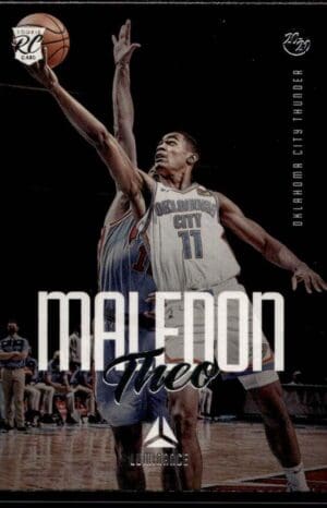 2020 Panini Luminance Oklahoma City Thunder #154 Theo Maledon RC Rookie