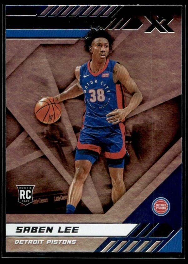 2020 Panini Chronicles XR Detroit Pistons #281 Saben Lee RC Rookie