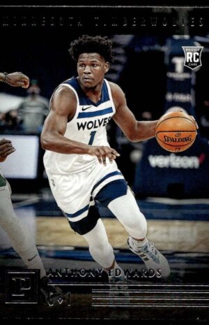 2020 Panini Chronicles Minnesota Timberwolves #101 Anthony Edwards RC Rookie