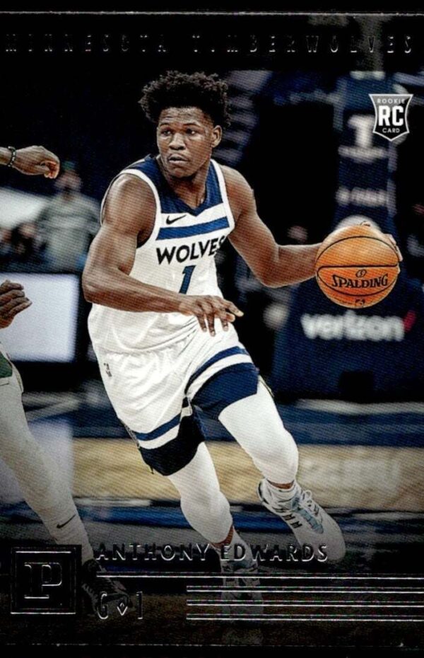 2020 Panini Chronicles Minnesota Timberwolves #101 Anthony Edwards RC Rookie
