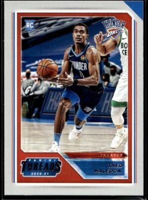 2020 Panini Chronicles Threads Oklahoma City Thunder #99 Theo Maledon RC Rookie