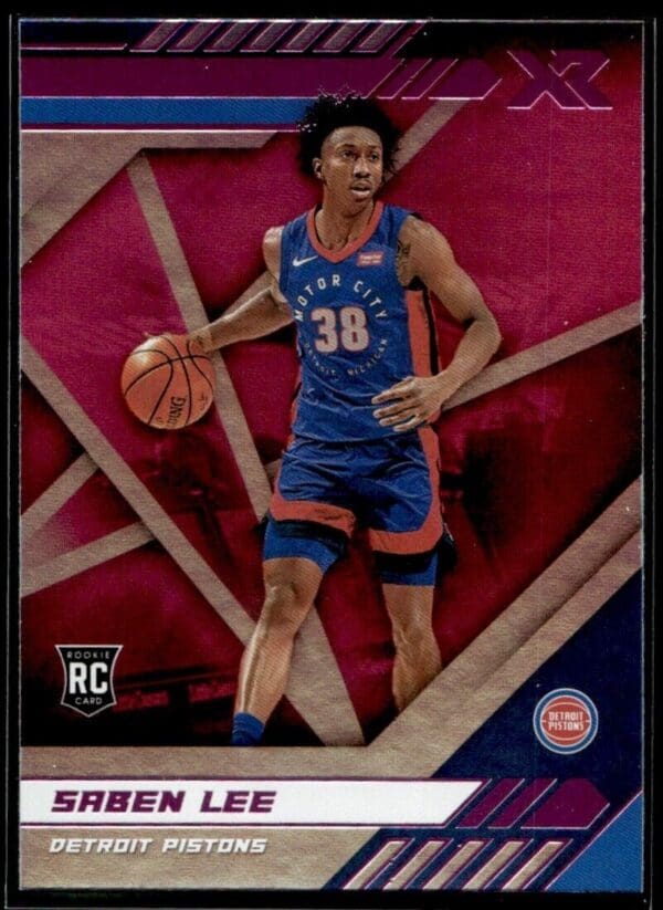 2020 Panini Chronicles XR Detroit Pistons #281 Saben Lee RC Rookie