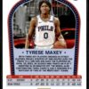 2020 Panini Chronicles Marquee Philadelphia 76ers #260 Tyrese Maxey RC Rookie