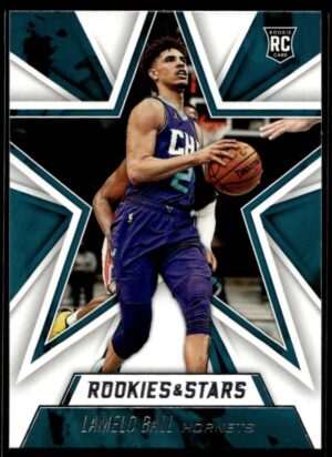 2020 Panini Rookies & Stars Charlotte Hornets #654 LaMelo Ball RC Rookie
