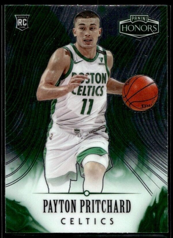 2020 Panini Chronicles Honors Boston Celtics #596 Payton Pritchard RC Rookie
