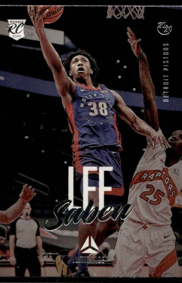 2020 Panini Chronicles Luminance Detroit Pistons #164 Saben Lee RC Rookie