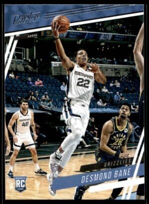 2020 Panini Chronicles Prestige Memphis Grizzlies #60 Desmond Bane RC Rookie