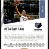 2020 Panini Chronicles Prestige Memphis Grizzlies #60 Desmond Bane RC Rookie