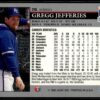 1992 Leaf Kansas City Royals #215 Gregg Jefferies