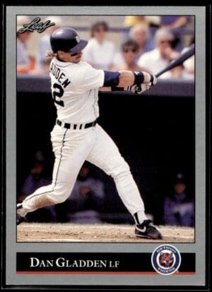 1992 Leaf Detroit Tigers #239 Dan Gladden