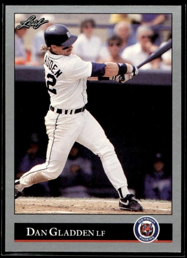 1992 Leaf Detroit Tigers #239 Dan Gladden