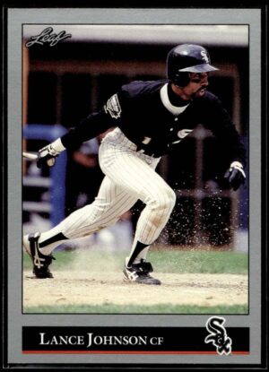 1992 Leaf Chicago White Sox #237 Lance Johnson