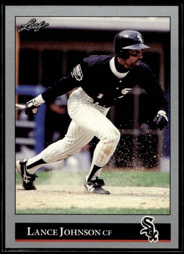 1992 Leaf Chicago White Sox #237 Lance Johnson
