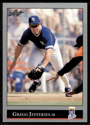 1992 Leaf Kansas City Royals #215 Gregg Jefferies
