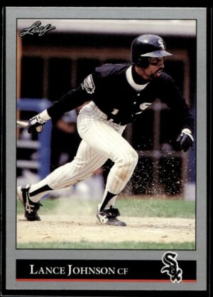 1992 Leaf Chicago White Sox #237 Lance Johnson