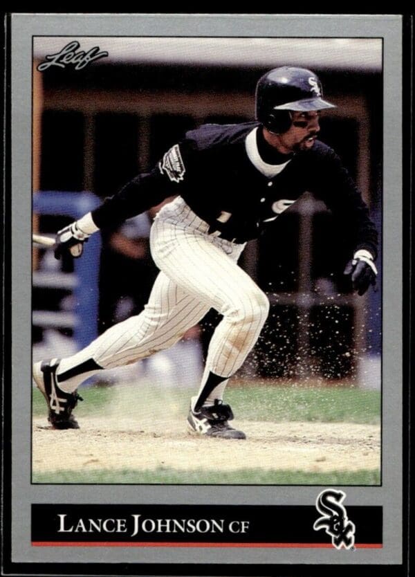 1992 Leaf Chicago White Sox #237 Lance Johnson