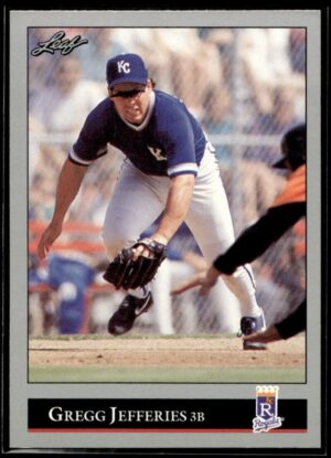 1992 Leaf Kansas City Royals #215 Gregg Jefferies