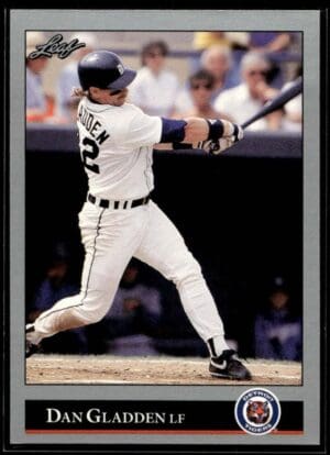 1992 Leaf Detroit Tigers #239 Dan Gladden