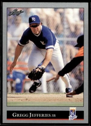 1992 Leaf Kansas City Royals #215 Gregg Jefferies