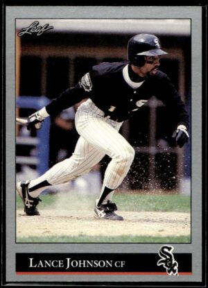 1992 Leaf Chicago White Sox #237 Lance Johnson