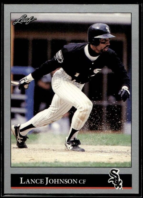 1992 Leaf Chicago White Sox #237 Lance Johnson