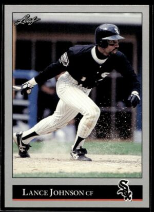 1992 Leaf Chicago White Sox #237 Lance Johnson