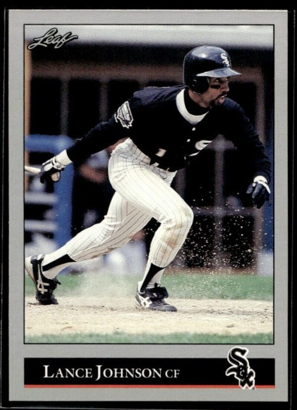 1992 Leaf Chicago White Sox #237 Lance Johnson