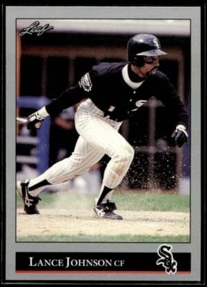 1992 Leaf Chicago White Sox #237 Lance Johnson