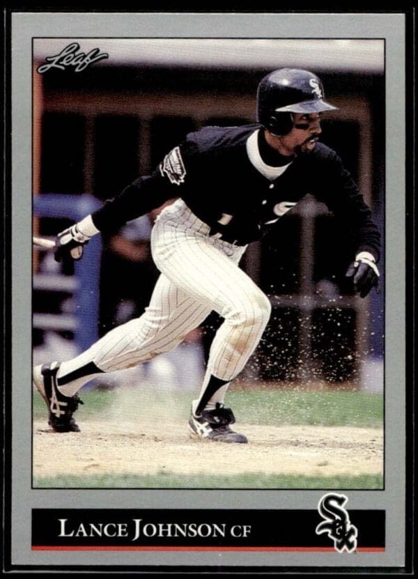 1992 Leaf Chicago White Sox #237 Lance Johnson