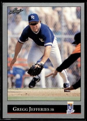 1992 Leaf Kansas City Royals #215 Gregg Jefferies