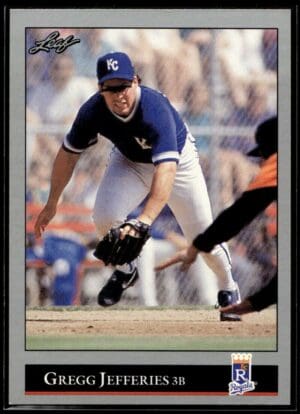 1992 Leaf Kansas City Royals #215 Gregg Jefferies