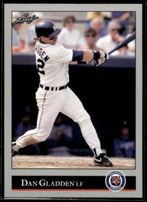 1992 Leaf Detroit Tigers #239 Dan Gladden