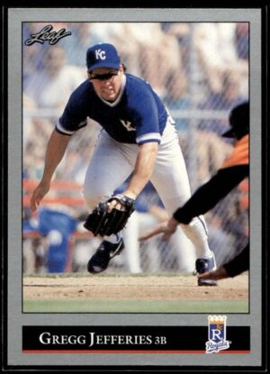 1992 Leaf Kansas City Royals #215 Gregg Jefferies