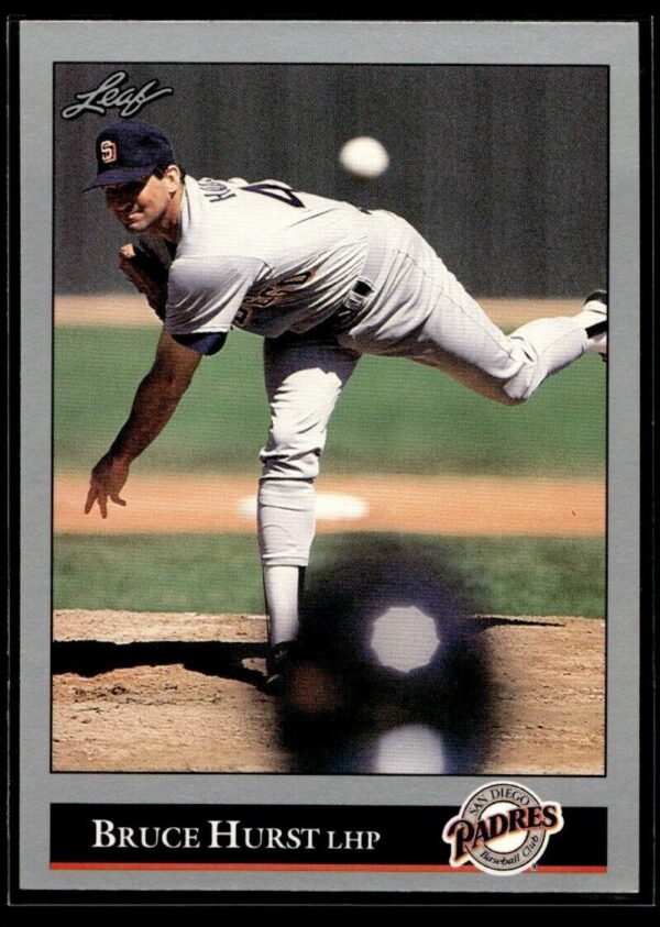 _10 1992 Leaf San Diego Padres #216 Bruce Hurst