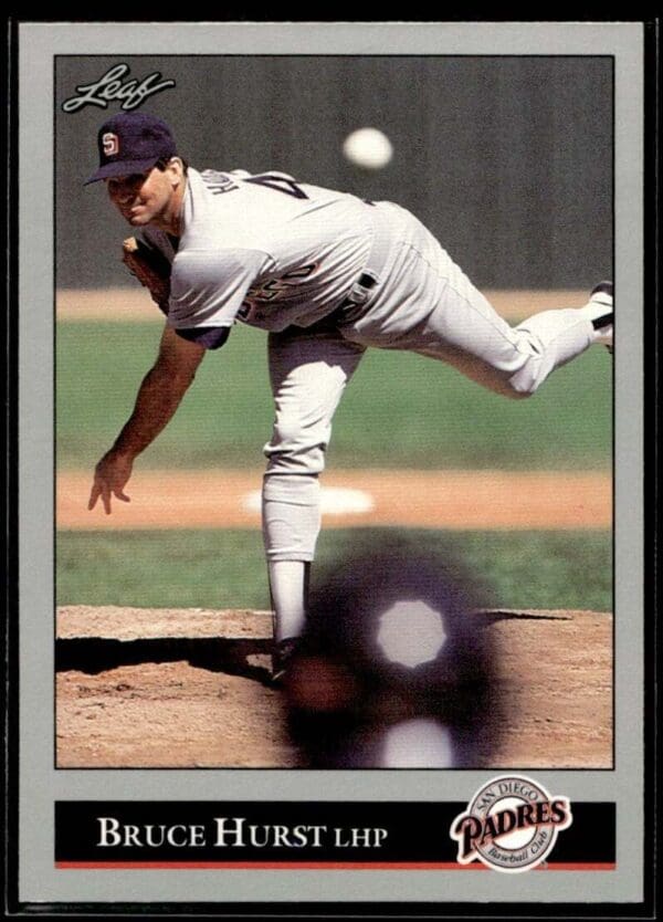 _10 1992 Leaf San Diego Padres #216 Bruce Hurst