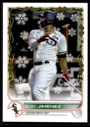 2022 Topps Holiday Chicago White Sox #HW36 Eloy Jimenez