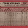 1989 Bowman Detroit Tigers #100 Frank Williams