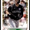 2022 Topps Holiday Colorado Rockies #HW87 C.J. Cron