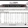 2022 Topps Holiday Colorado Rockies #HW87 C.J. Cron