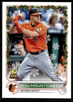 2022 Topps Holiday Baltimore Orioles #HW45 Ryan Mountcastle