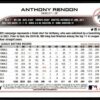 2022 Topps Holiday Los Angeles Angels #HW196 Anthony Rendon