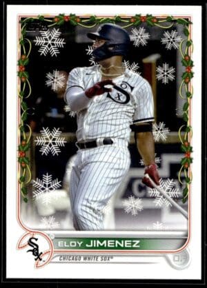 2022 Topps Holiday Chicago White Sox #HW36 Eloy Jimenez