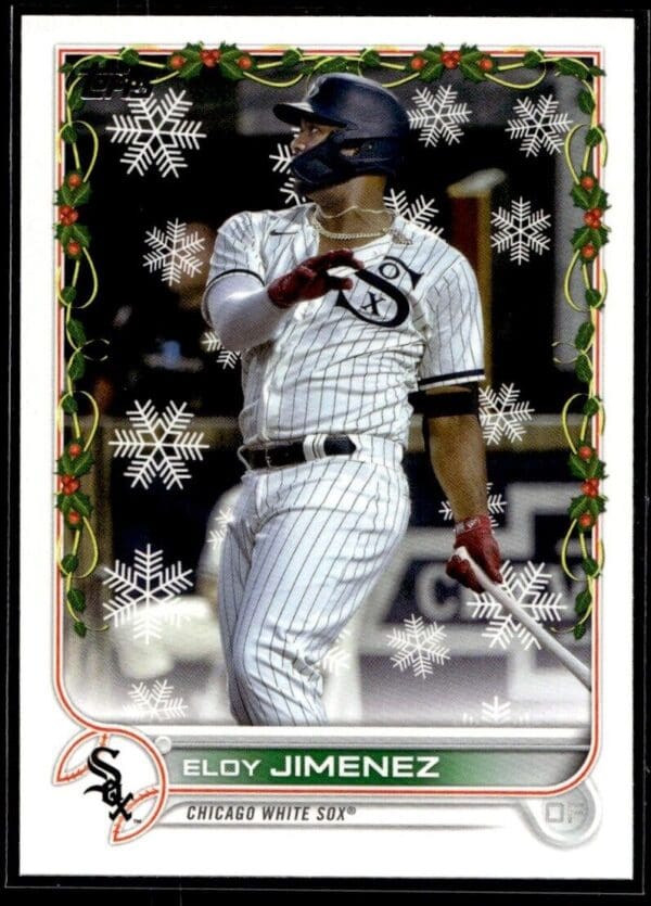 2022 Topps Holiday Chicago White Sox #HW36 Eloy Jimenez